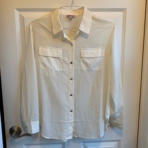 Juicy Couture Cream Blouse